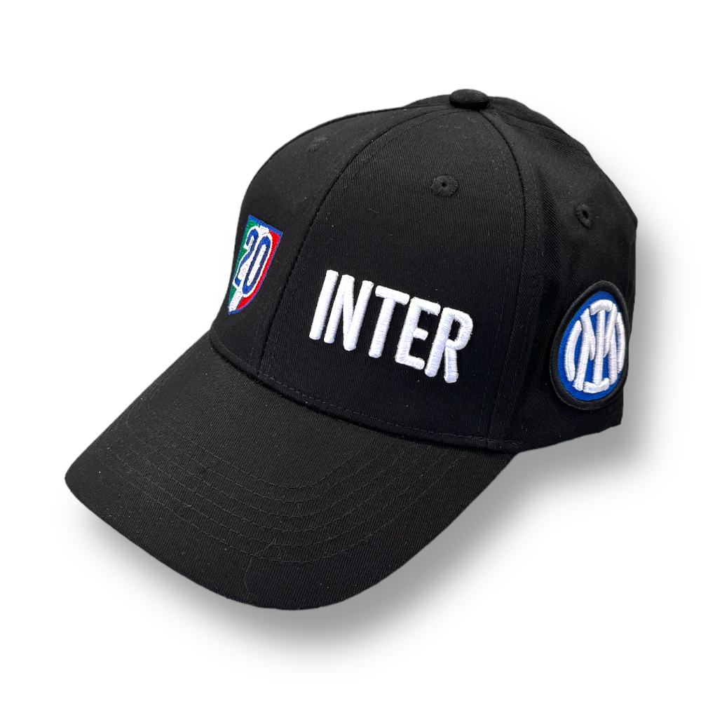 INTER - CAPPELLINO BASEBALL CELEBRATIVO SCUDETTO 2024 - NERO