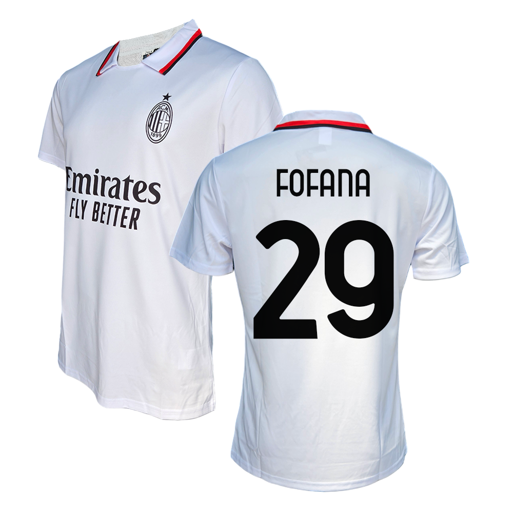 MILAN - MAGLIA REPLICA UFFICIALE AWAY ADULTO / BAMBINO 2024/2025 - YOUSSUF FOFANA