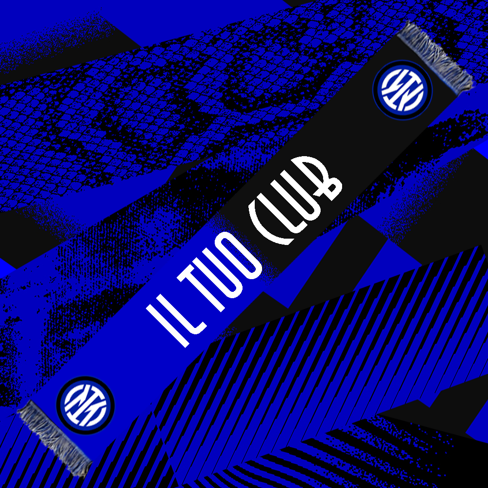 INTER - SCIARPA JACQUARD PERSONALIZZABILE