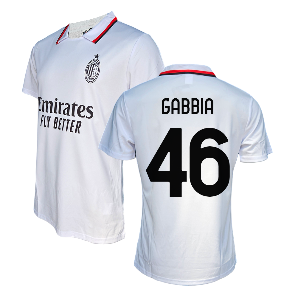 MILAN - MAGLIA REPLICA UFFICIALE AWAY ADULTO / BAMBINO 2024/2025 - MATTEO GABBIA