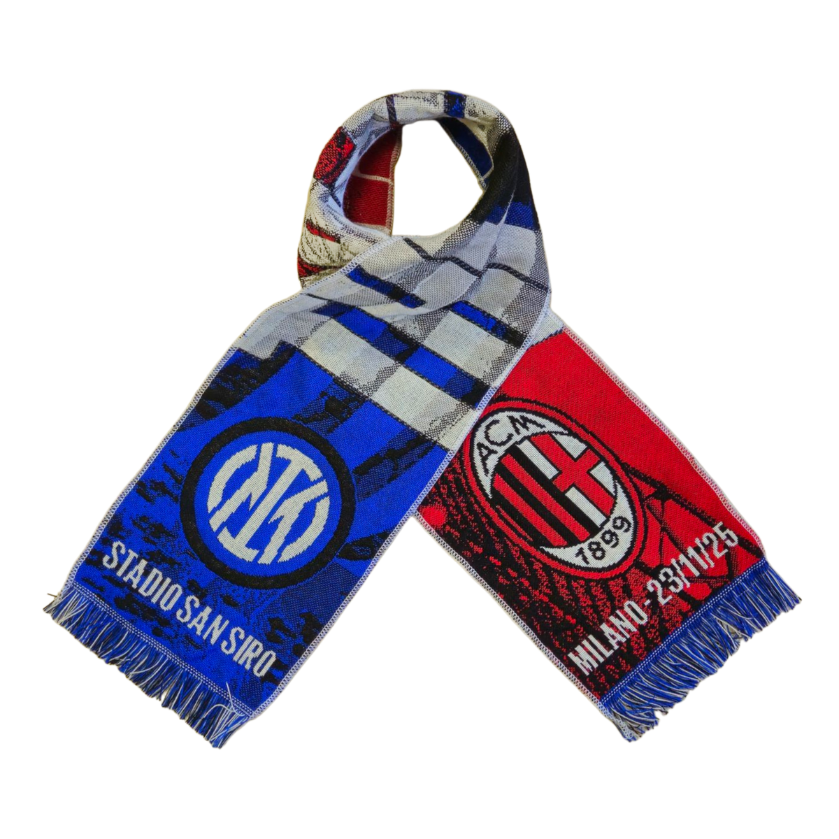 INTER - SCIARPA JACQUARD MATCHDAY INTER vs MILAN 23/11/2025