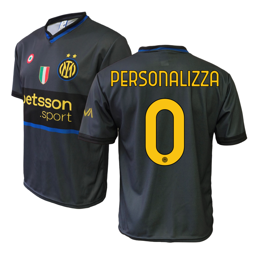 INTER - MAGLIA REPLICA UFFICIALE THIRD ADULTO / BAMBINO 2026/2027 - PERSONALIZZABILE