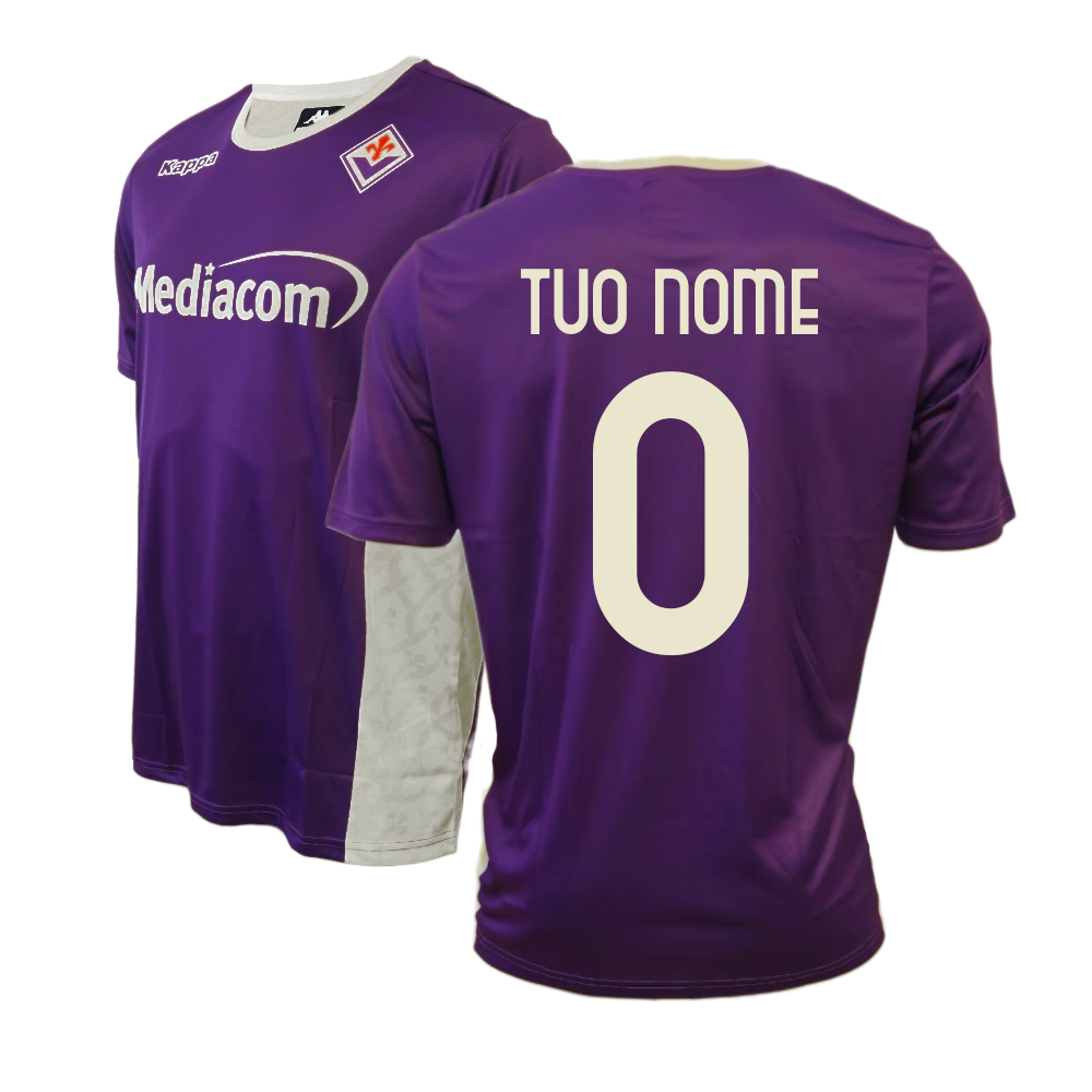 FIORENTINA - MAGLIA REPLICA UFFICIALE HOME ADULTO / BAMBINO 2025/2026 - PERSONALIZZABILE