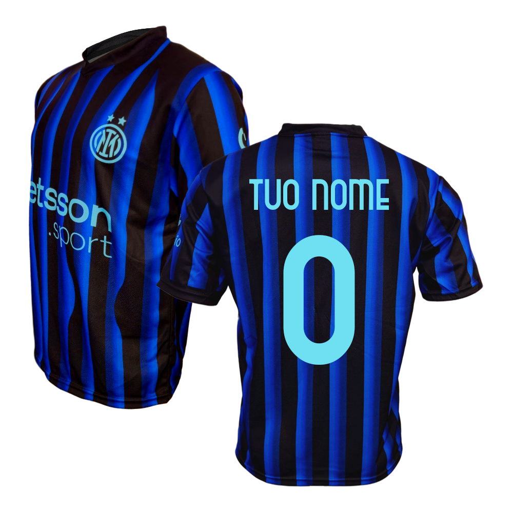 INTER - MAGLIA REPLICA UFFICIALE HOME ADULTO / BAMBINO 2025/2026 - PERSONALIZZABILE