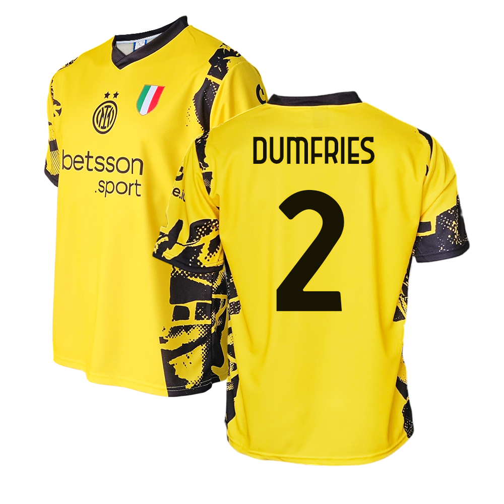 INTER - MAGLIA REPLICA UFFICIALE THIRD ADULTO / BAMBINO 2024/2025 - DENZEL DUMFRIES