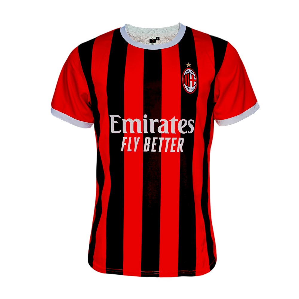 MILAN - MAGLIA REPLICA UFFICIALE HOME ADULTO / BAMBINO 2024/2025 - RAFAEL LEAO
