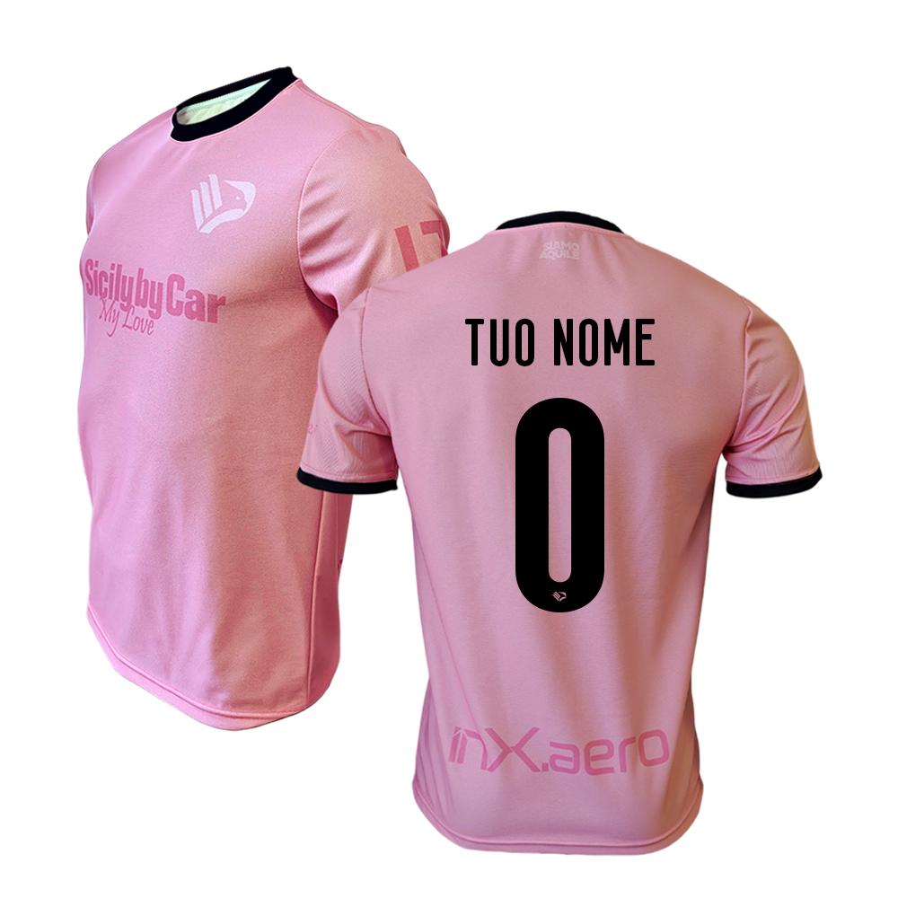 PALERMO - MAGLIA REPLICA UFFICIALE HOME ADULTO / BAMBINO 2025/2026