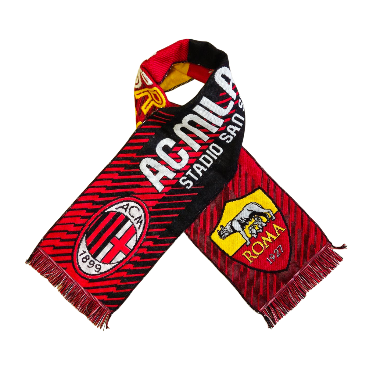 AC MILAN - SCIARPA JACQUARD MATCHDAY MILAN vs ROMA 02/11/2025