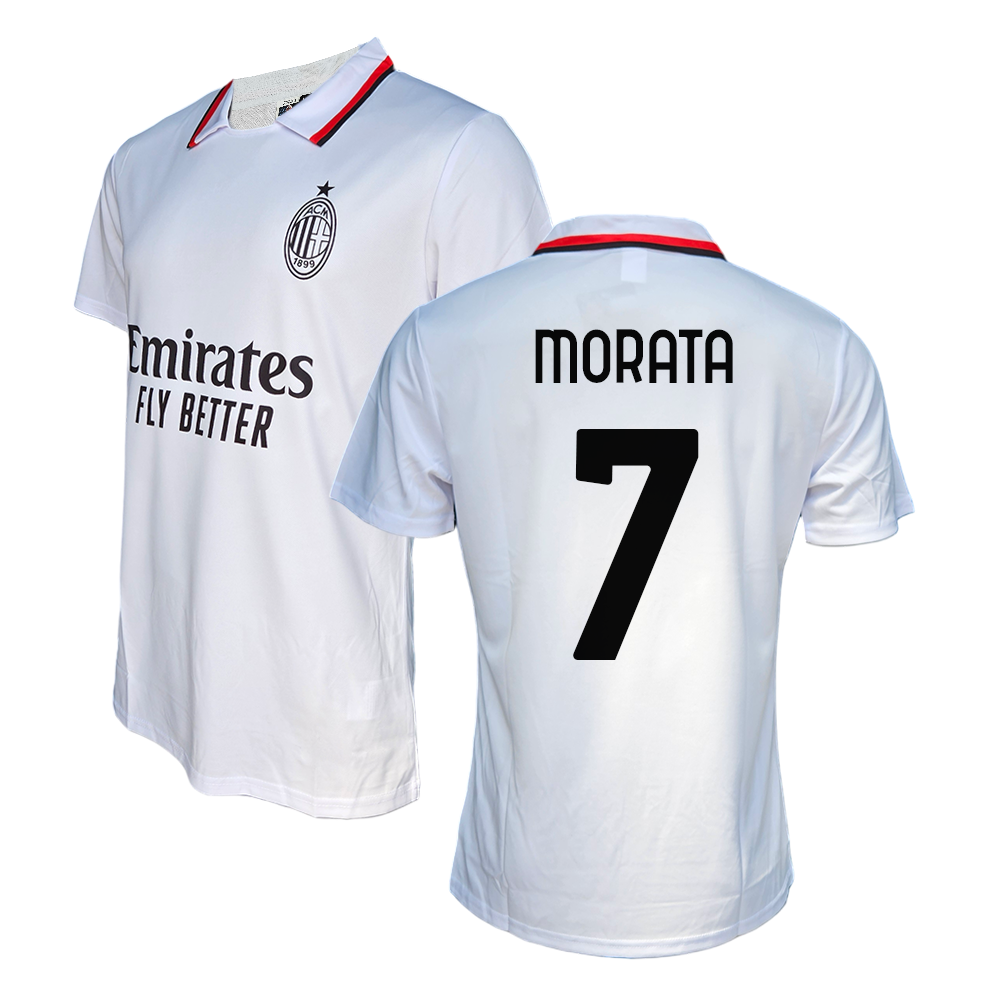 MILAN - MAGLIA REPLICA UFFICIALE AWAY ADULTO / BAMBINO 2024/2025 - ALVARO MORATA