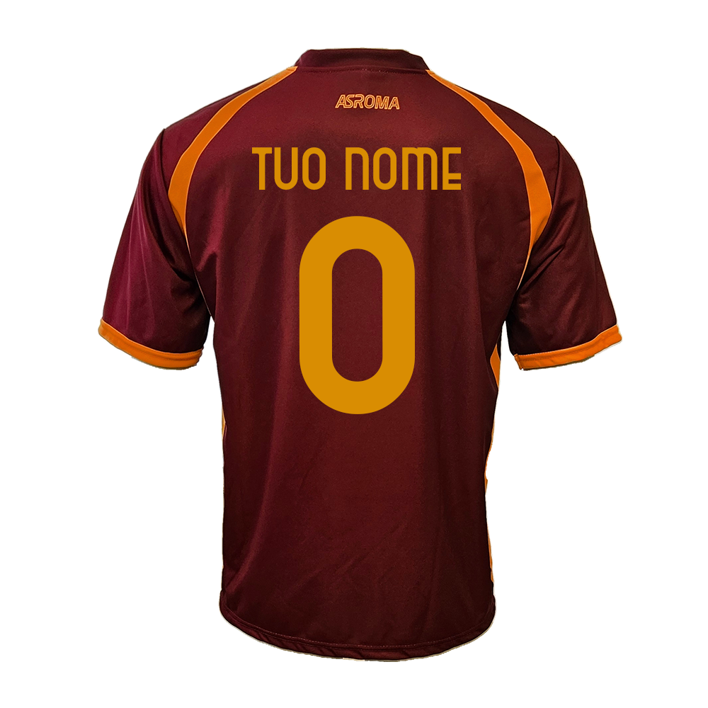 AS ROMA - MAGLIA REPLICA UFFICIALE HOME ADULTO / BAMBINO 2025/2026