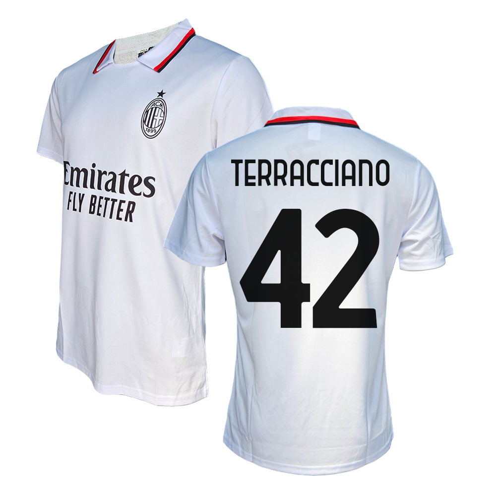 MILAN - MAGLIA REPLICA UFFICIALE AWAY ADULTO / BAMBINO 2024/2025 - FILIPPO TERRACCIANO