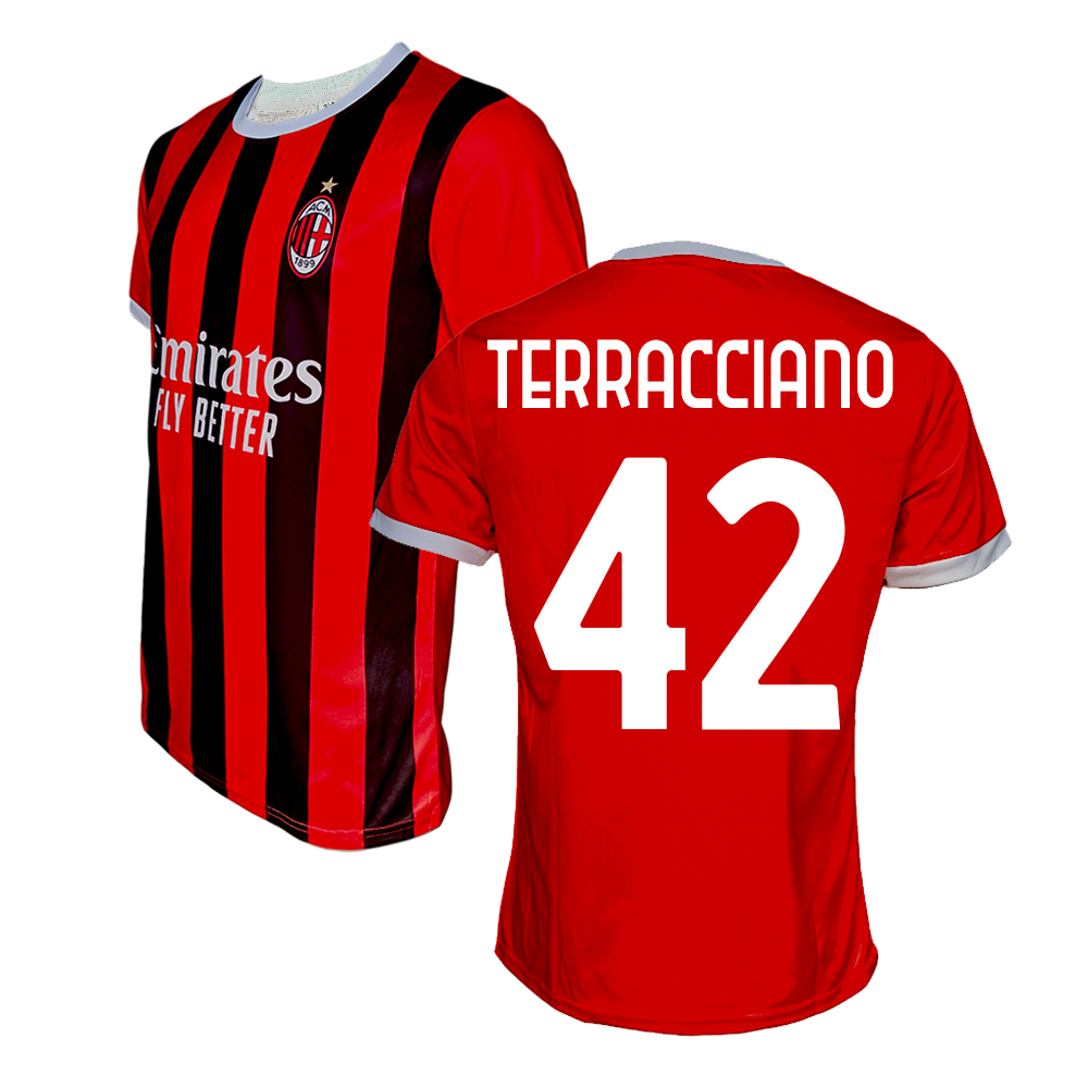 MILAN - MAGLIA REPLICA UFFICIALE HOME ADULTO / BAMBINO 2024/2025 - FILIPPO TERRACCIANO