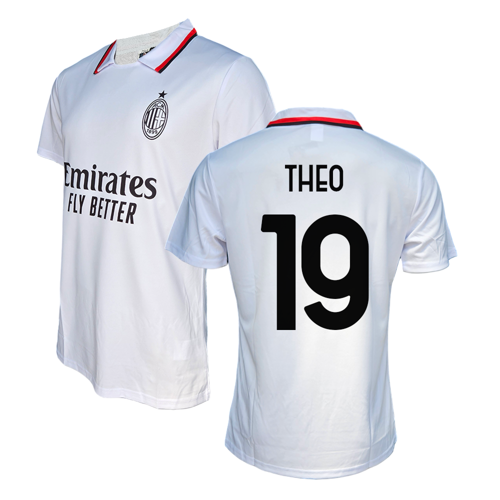MILAN - MAGLIA REPLICA UFFICIALE AWAY ADULTO / BAMBINO 2024/2025 - THEO HERNANDEZ