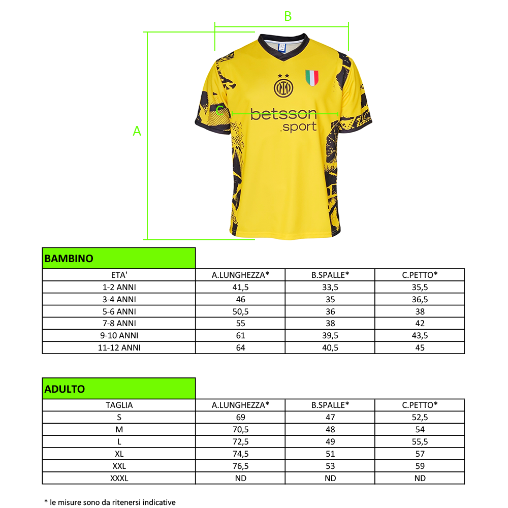 INTER - MAGLIA REPLICA UFFICIALE THIRD ADULTO / BAMBINO 2024/2025 - YANN BISSECK