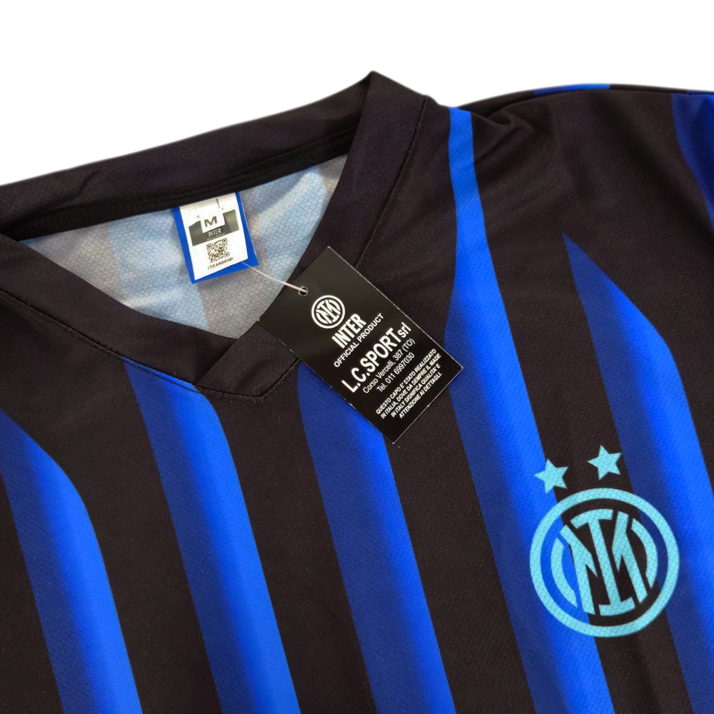 INTER - MAGLIA REPLICA UFFICIALE HOME ADULTO / BAMBINO 2025/2026 - PERSONALIZZABILE
