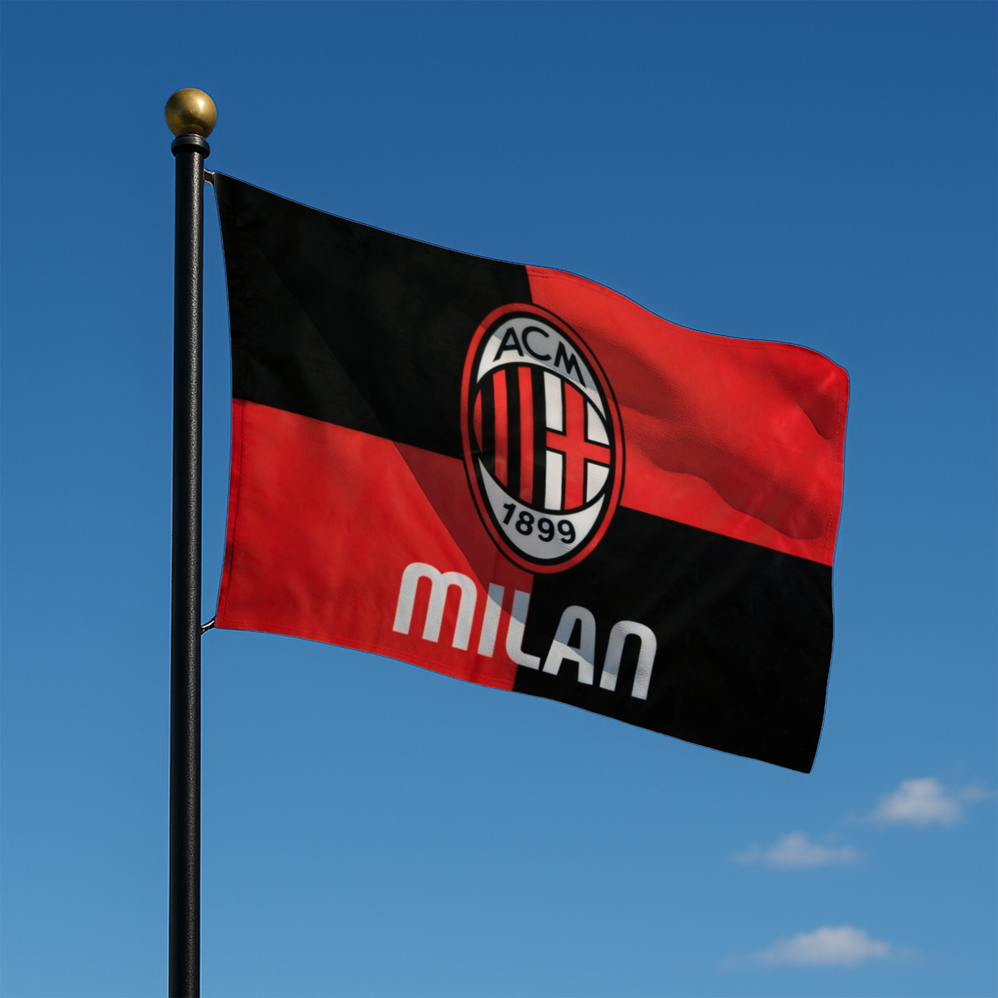 MILAN - BANDIERA PICCOLA 70x50 cm