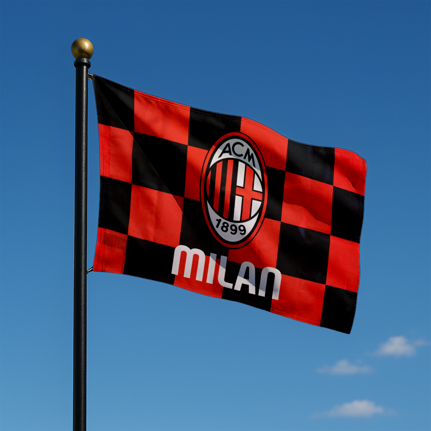 MILAN - BANDIERA PICCOLA 70x50 cm