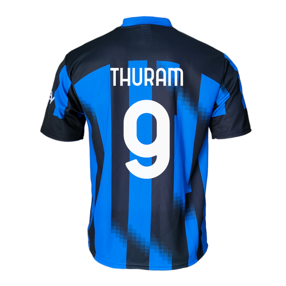 INTER - MAGLIA REPLICA UFFICIALE MARCUS THURAM 9 HOME ADULTO / BAMBINO 2023/2024