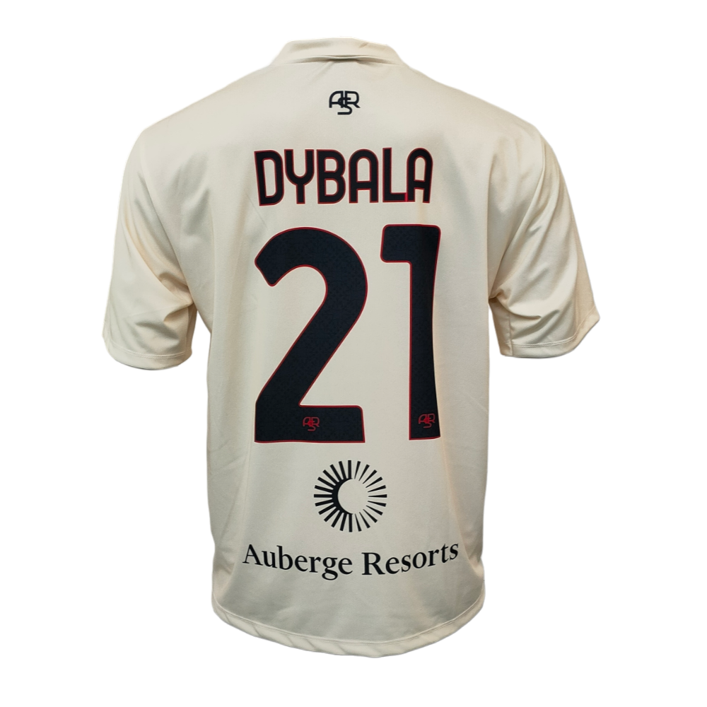 ROMA - MAGLIA REPLICA UFFICIALE AWAY RIYADH PAULO DYBALA 21 ADULTO / BAMBINO 2023/2024