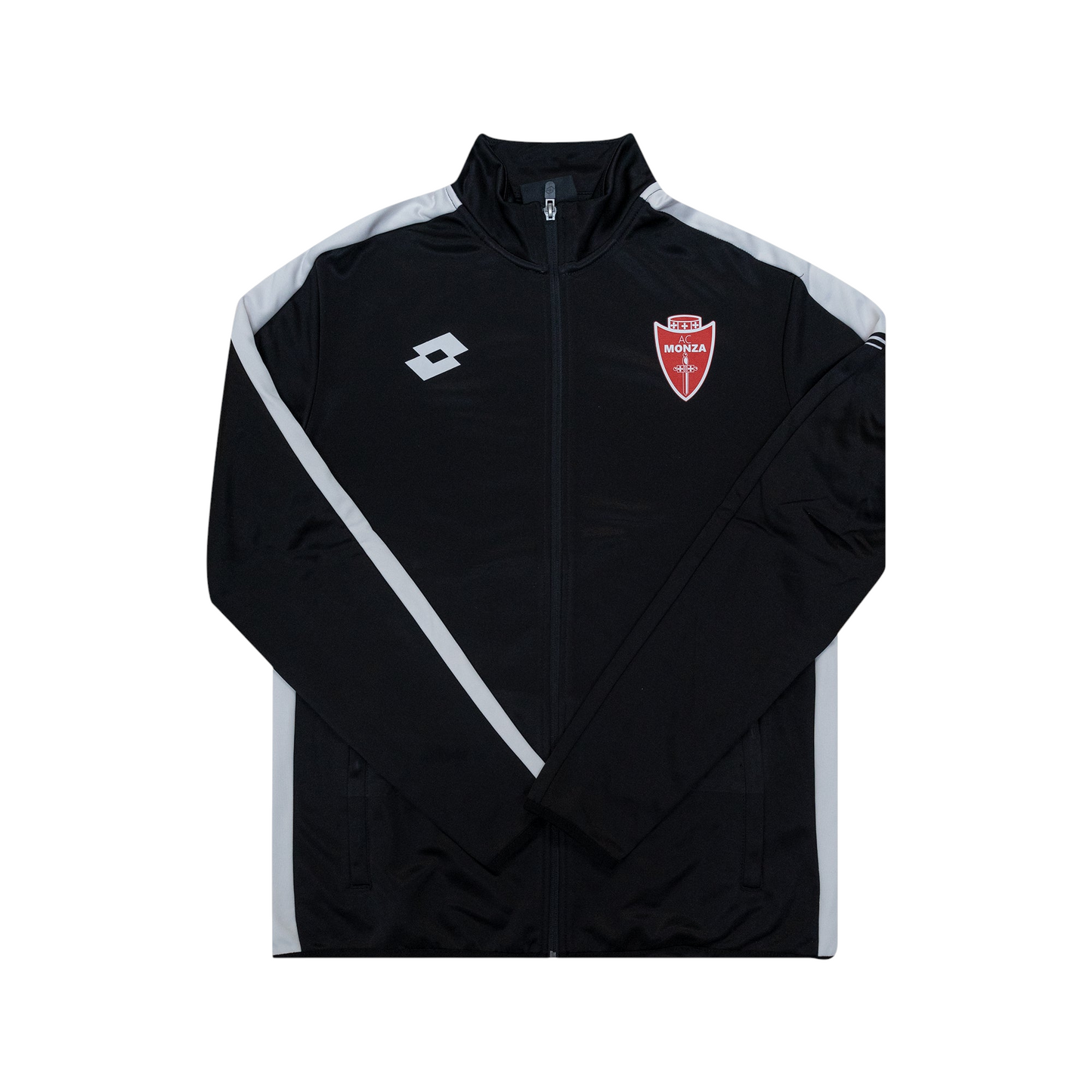 AC MONZA - Felpa rappresentanza Elite Nera con zip