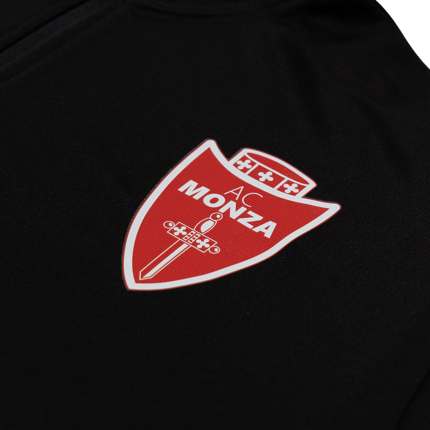 AC MONZA - Felpa rappresentanza Elite Nera con zip