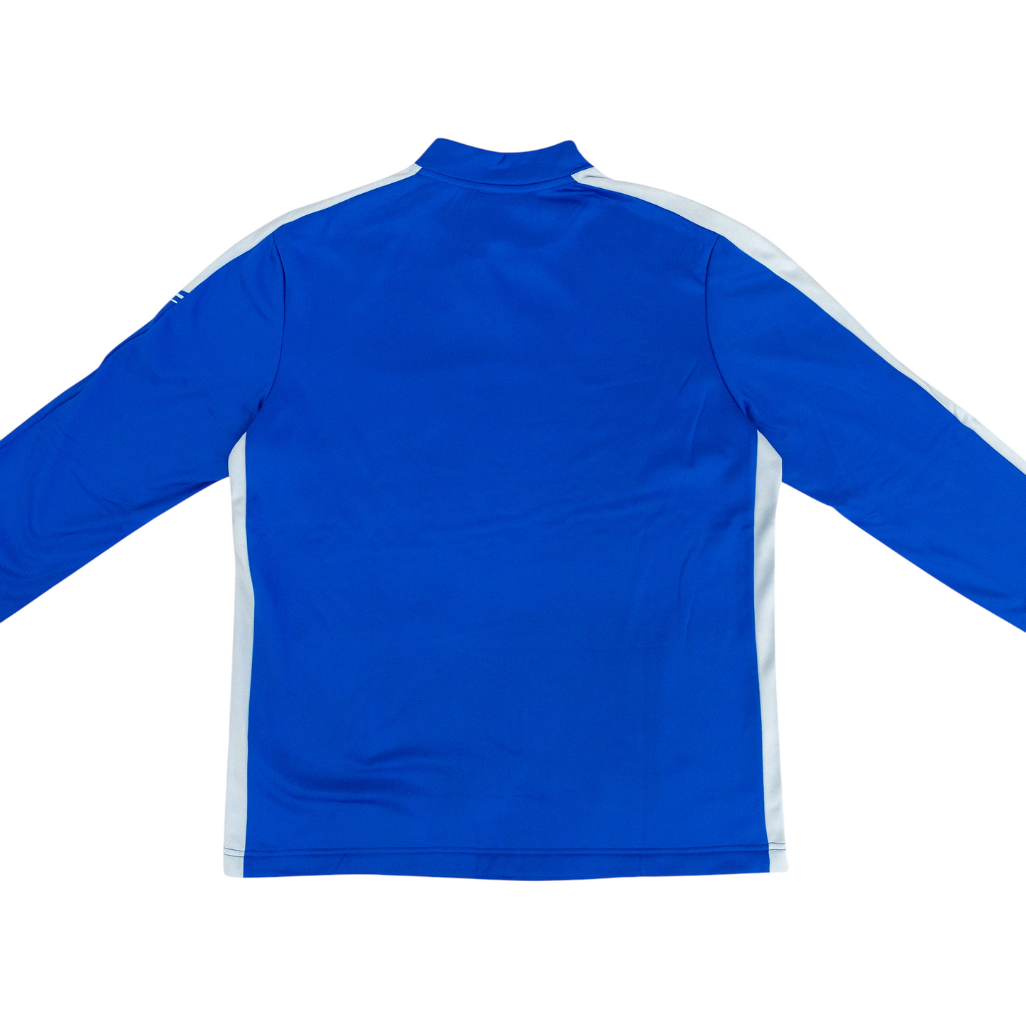 AC MONZA - Felpa allenamento blu zip laterale junior