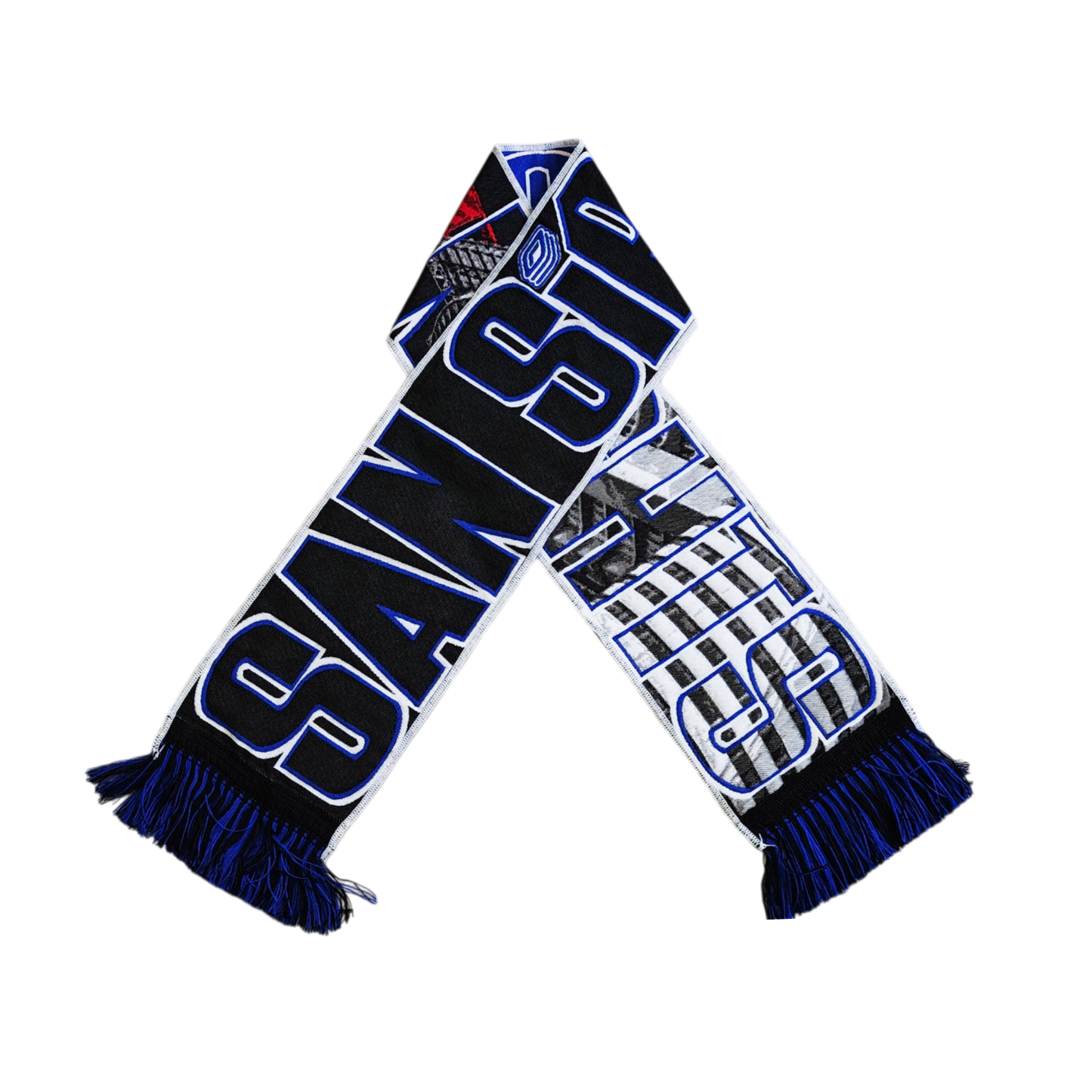 ZEROPLAYER - SCIARPA JACQUARD VIP SAN SIRO NIGHT