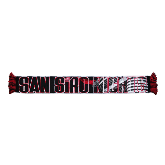 ZEROPLAYER - SCIARPA JACQUARD VIP SAN SIRO NIGHT