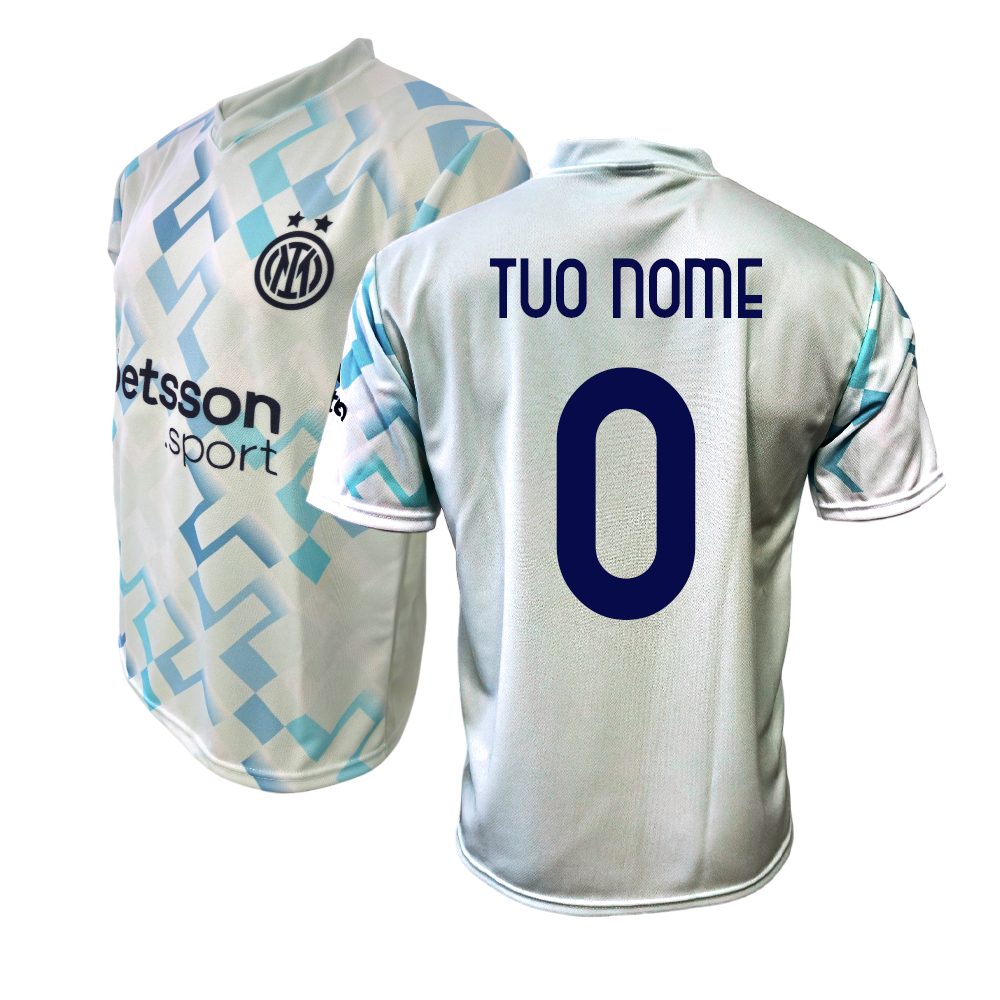 INTER - MAGLIA REPLICA UFFICIALE AWAY ADULTO / BAMBINO 2025/2026 - PERSONALIZZABILE