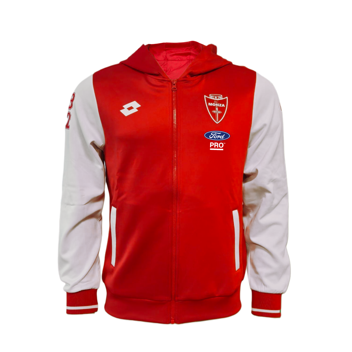 AC MONZA - FELPA PRE GARA ROSSA