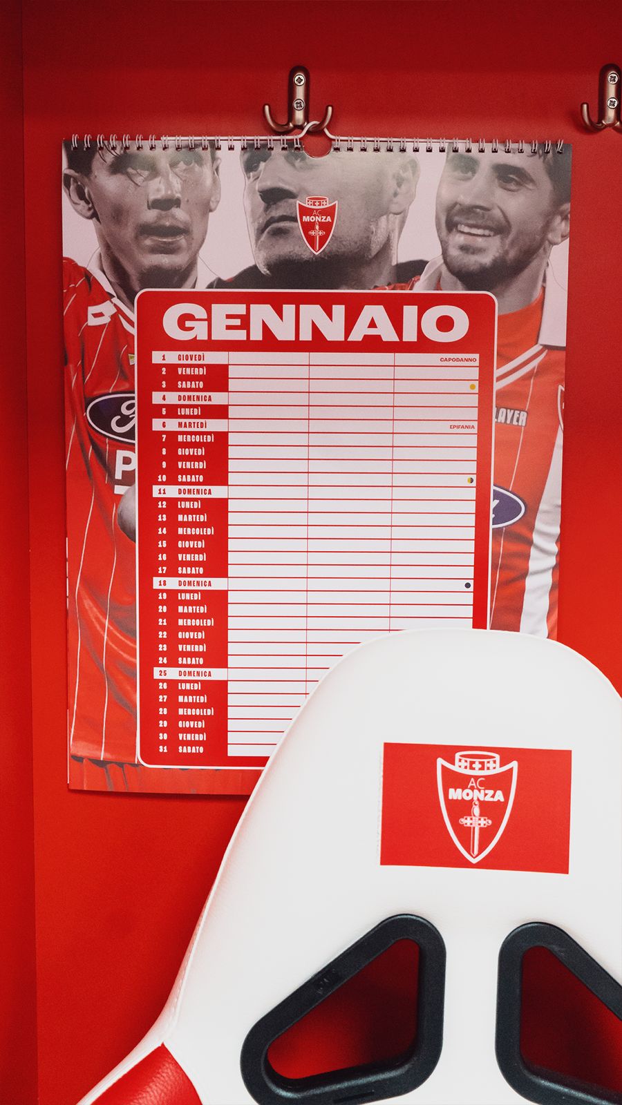 AC MONZA - CALENDARIO UFFICIALE 2026