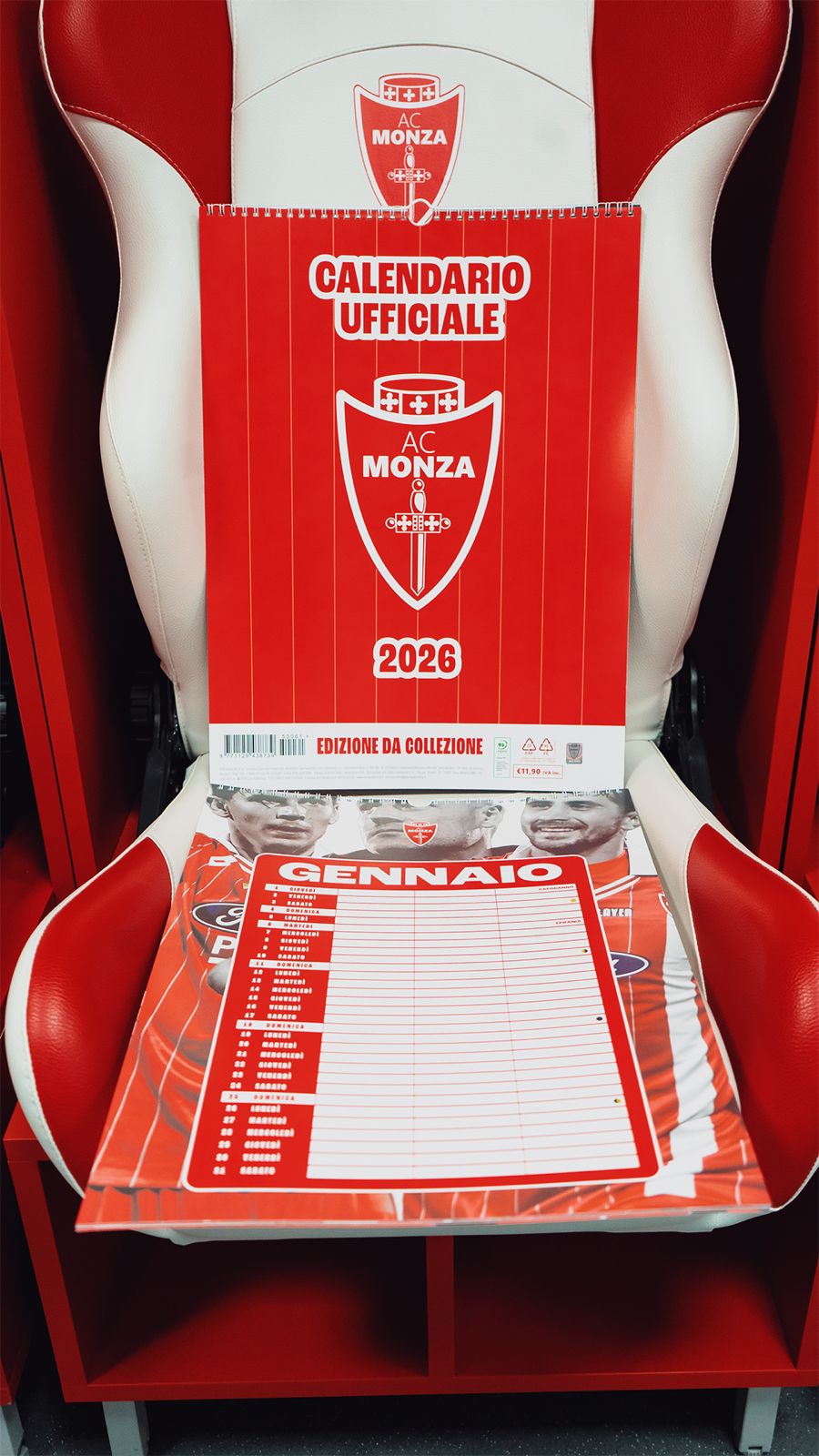 AC MONZA - CALENDARIO UFFICIALE 2026
