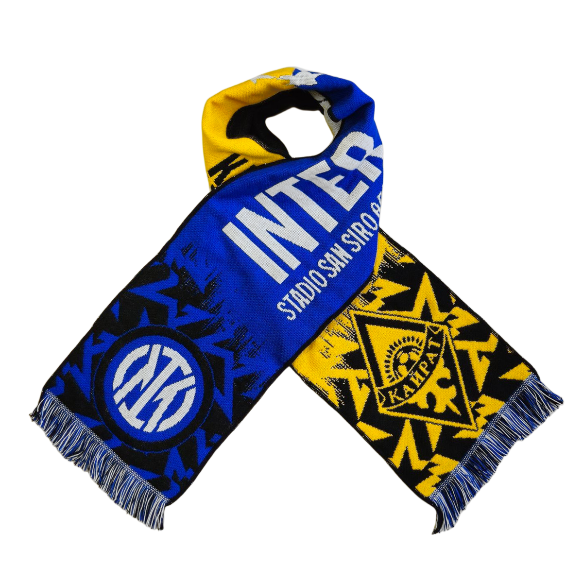 UEFA CHAMPIONS LEAGUE - SCIARPA JACQUARD MATCHDAY INTER vs KAIRAT ALMATY 05/11/2025