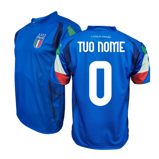 ITALIA - MAGLIA REPLICA UFFICIALE HOME ADULTO / BAMBINO 2024 - PERSONALIZZABILE