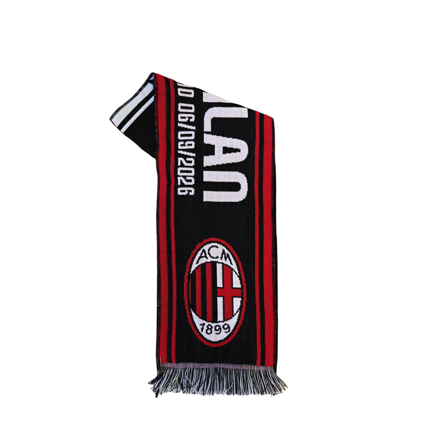 AC MILAN - SCIARPA JACQUARD MATCHDAY JUVENTUS vs MILAN del 06/09/2026