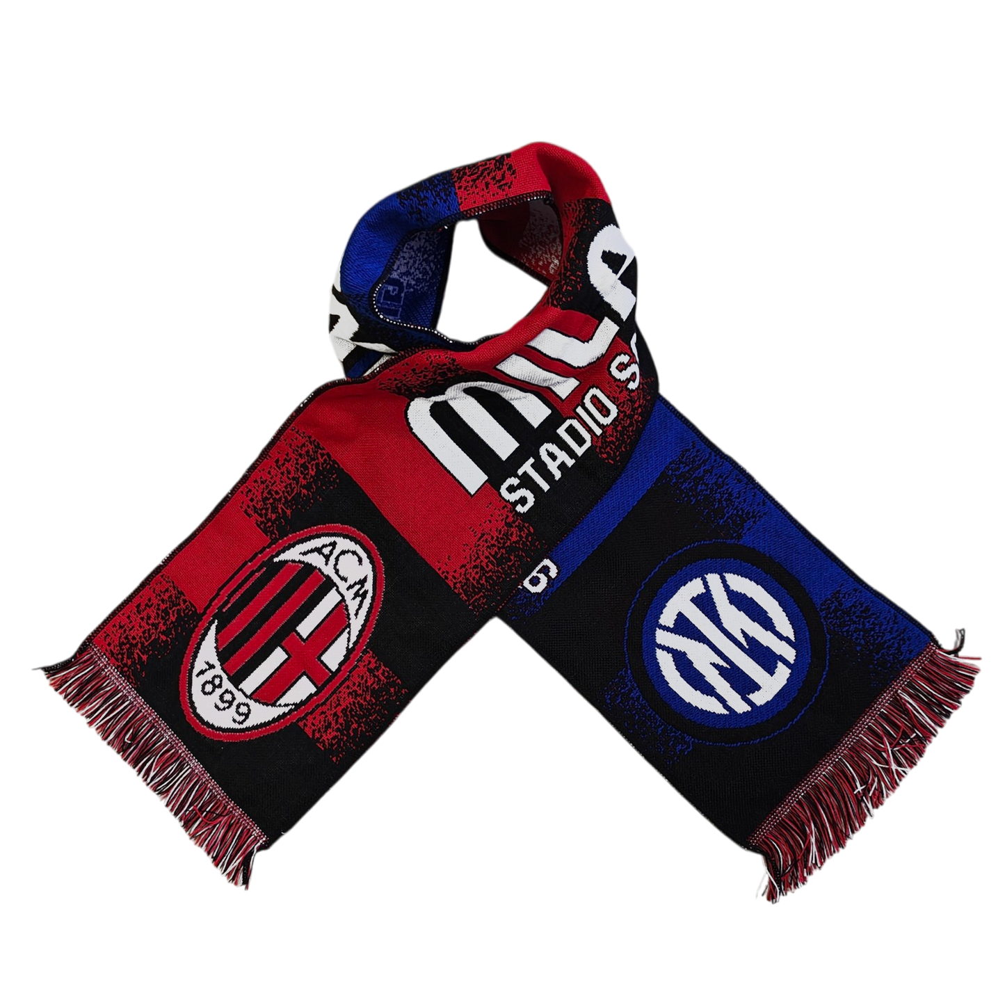 AC MILAN - SCIARPA JACQUARD MATCHDAY MILAN vs INTER 08/03/2026