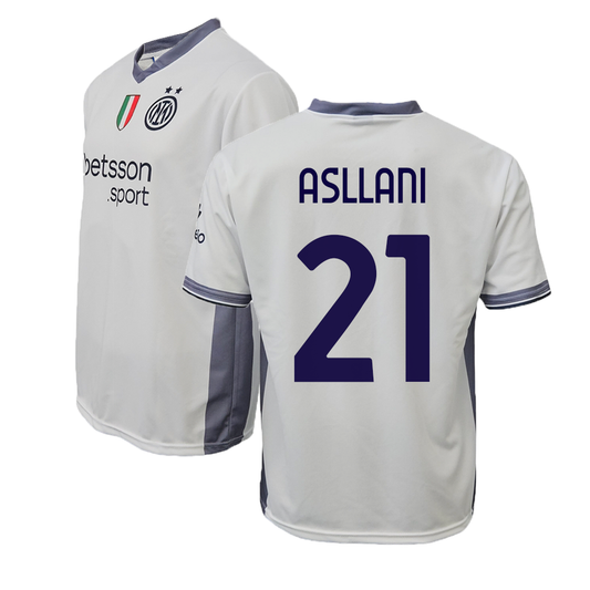 INTER - MAGLIA REPLICA UFFICIALE AWAY ADULTO / BAMBINO 2024/2025 - KRISTJAN ASLLANI