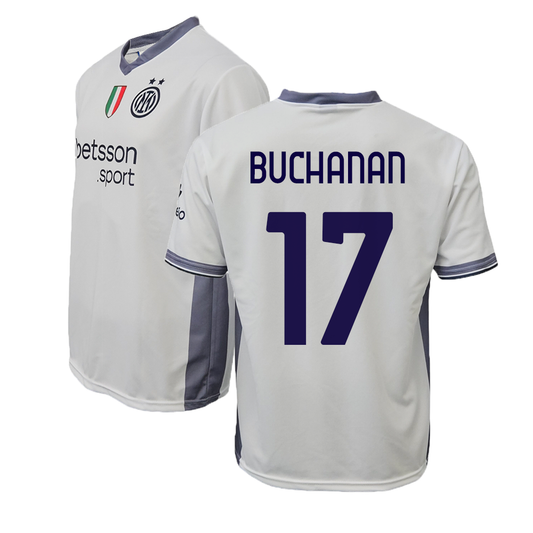 INTER - MAGLIA REPLICA UFFICIALE AWAY ADULTO / BAMBINO 2024/2025 - TAJON BUCHANAN