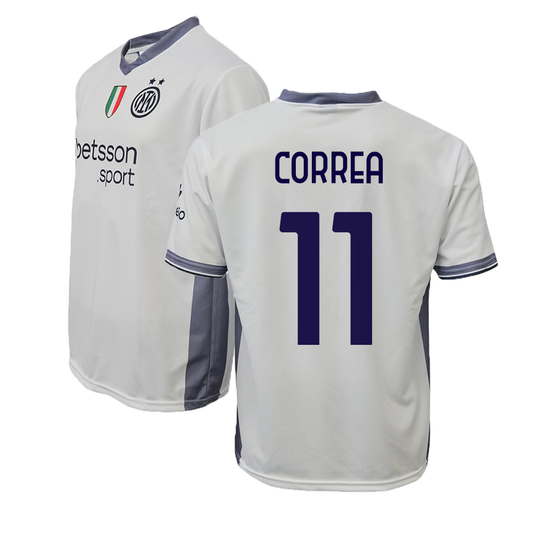 INTER - MAGLIA REPLICA UFFICIALE AWAY ADULTO / BAMBINO 2024/2025 - JOAQUIN CORREA