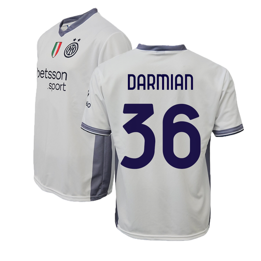 INTER - MAGLIA REPLICA UFFICIALE AWAY ADULTO / BAMBINO 2024/2025 - MATTEO DARMIAN