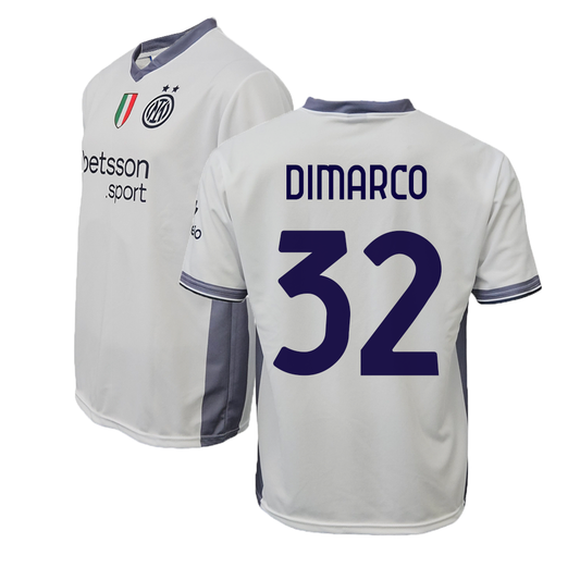 INTER - MAGLIA REPLICA UFFICIALE AWAY ADULTO / BAMBINO 2024/2025 - FEDERICO DIMARCO