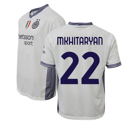 INTER - MAGLIA REPLICA UFFICIALE AWAY ADULTO / BAMBINO 2024/2025 - HENRIKH MKHITARYAN