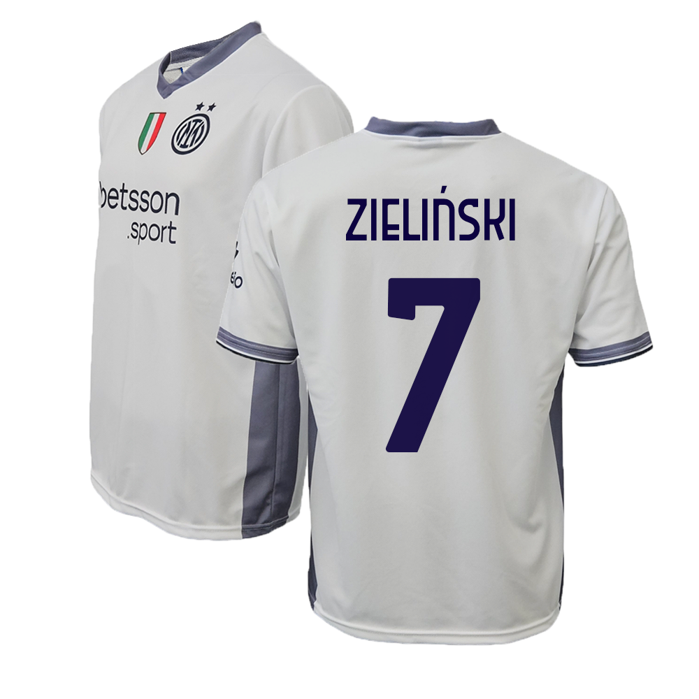 INTER - MAGLIA REPLICA UFFICIALE AWAY ADULTO / BAMBINO 2024/2025 - PIOTR ZIELINSKI