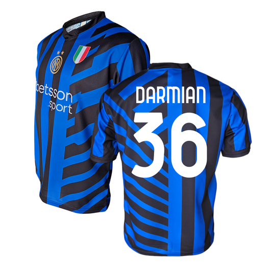 INTER - MAGLIA REPLICA UFFICIALE HOME ADULTO / BAMBINO 2024/2025 - MATTEO DARMIAN