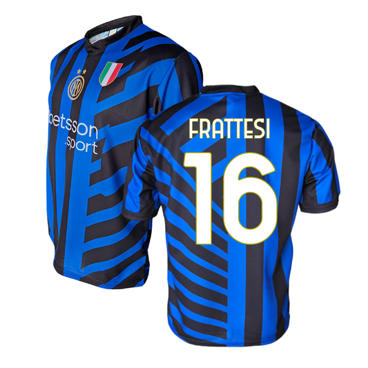 INTER - MAGLIA REPLICA UFFICIALE HOME ADULTO / BAMBINO 2024/2025 - DAVIDE FRATTESI