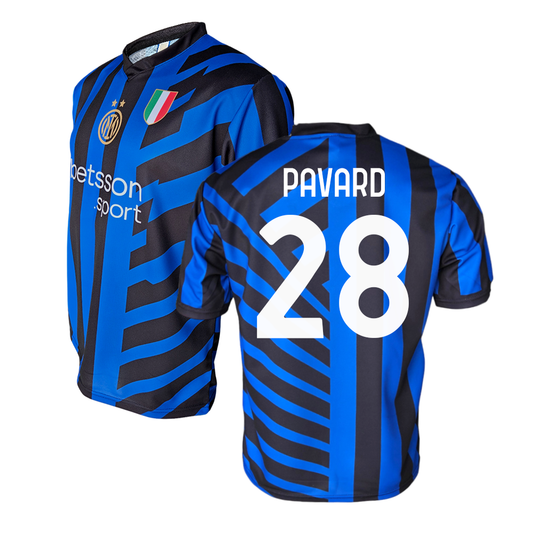 INTER - MAGLIA REPLICA UFFICIALE HOME ADULTO / BAMBINO 2024/2025 - BENJAMIN PAVARD