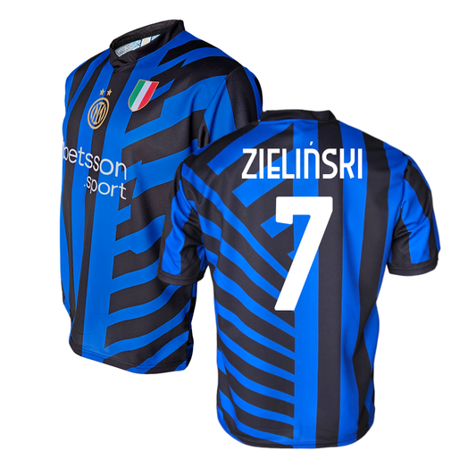 INTER - MAGLIA REPLICA UFFICIALE HOME ADULTO / BAMBINO 2024/2025 - PIOTR ZIELINSKI