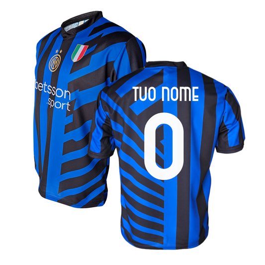 INTER - MAGLIA REPLICA UFFICIALE HOME ADULTO / BAMBINO 2024/2025- PERSONALIZZABILE