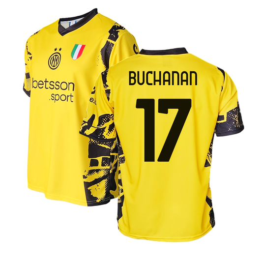 INTER - MAGLIA REPLICA UFFICIALE THIRD ADULTO / BAMBINO 2024/2025 - TAJON BUCHANAN