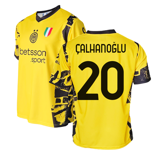 INTER - MAGLIA REPLICA UFFICIALE THIRD ADULTO / BAMBINO 2024/2025 - HAKAN CALHANOGLU